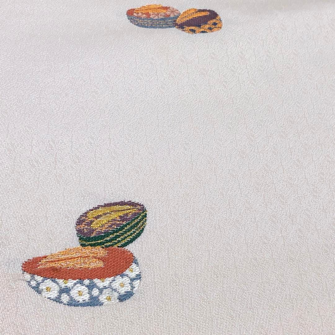 名古屋帯 京こばな こっぽり下駄 花模様 金糸 薄桜色 O-4838 - メルカリ 