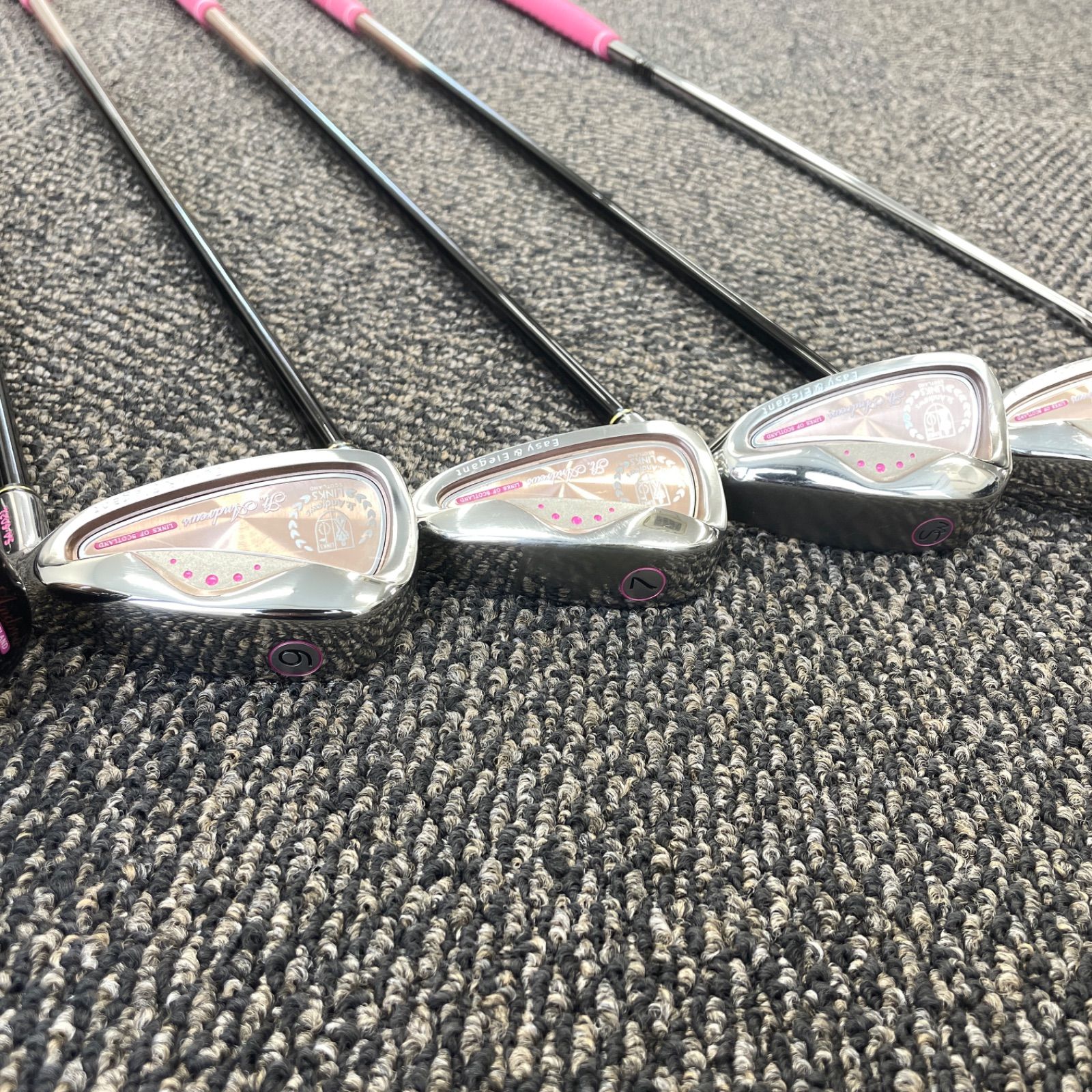 St.Andrews LINKS ゴルフクラブ8本 キャディバッグ セット SA-602L L