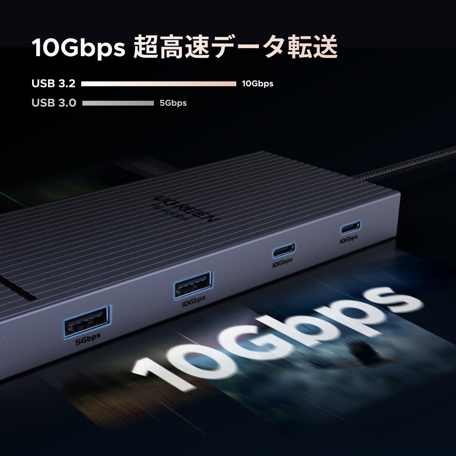 PD急速充電 1Gbpsイーサネ
