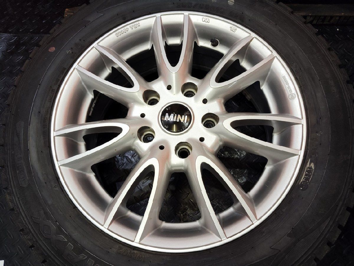 DUNLOP WM02 205/60R16】スタッドレス【MAK ジャッキー MINI 純正 