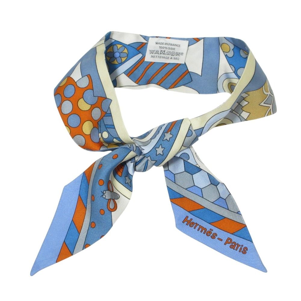 ❤未使用品❤ツイリー de la Foret 森のささやき ベージュ エルメス 2023年春夏 HERMES エルメス スカーフ ツイリー ツイリー 森の