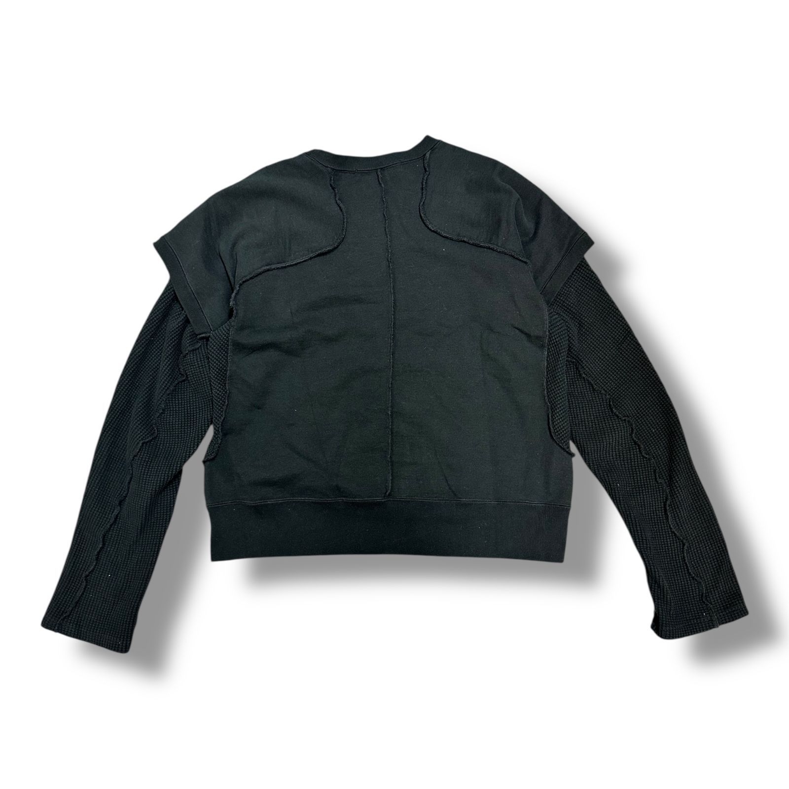 参考上代36300円 未使用品 NVRFRGT 24AW PANELLED DOUBLE LAYER C/N 