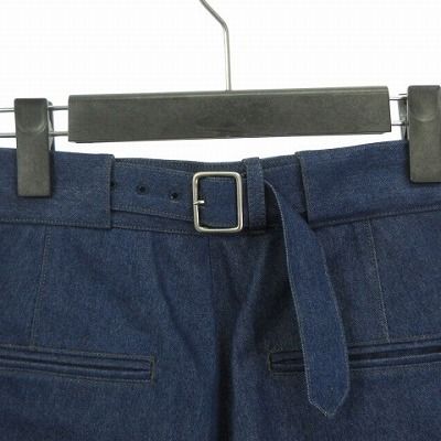 タグ付き THE CLASIK ザ クラシック バック ベルト スラックス The CLASIK ザ・クラシック BACK BELT TROUSER ウールスラックス