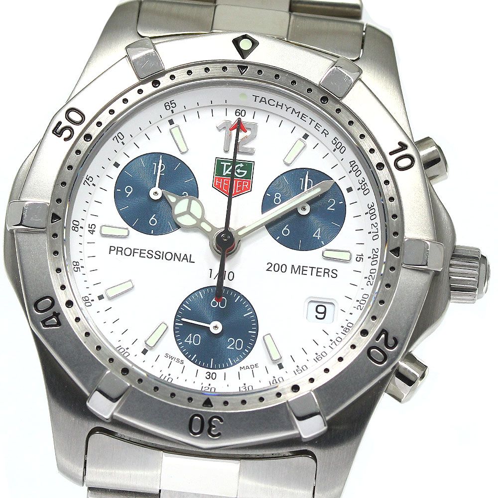 美品 TAG Heuer プロフェッショナル 2000 腕時計 CK1111