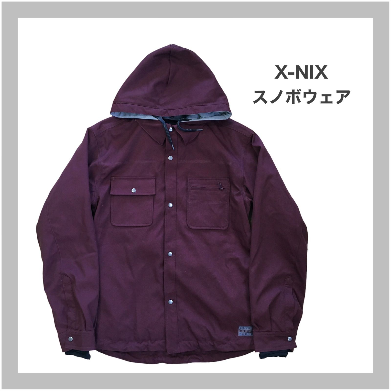 X-NIX エクスニクス スノーボード ウェア ジャケット Lサイズ