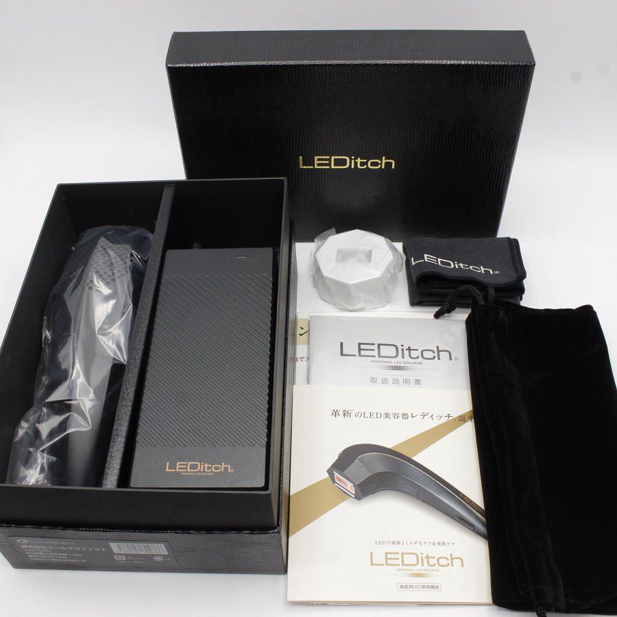 新品】LEDitch le01 家庭用LED美容器 ボディケア 美顔器 脱毛器 ホーム