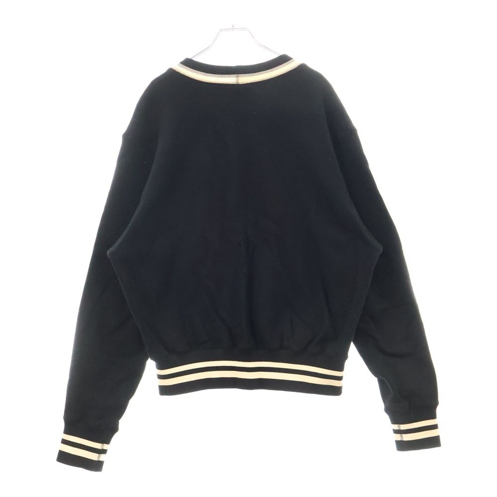 KHOKI (コッキ) 24SS Sweat cardigan スウェットカーディガン ブラック 
