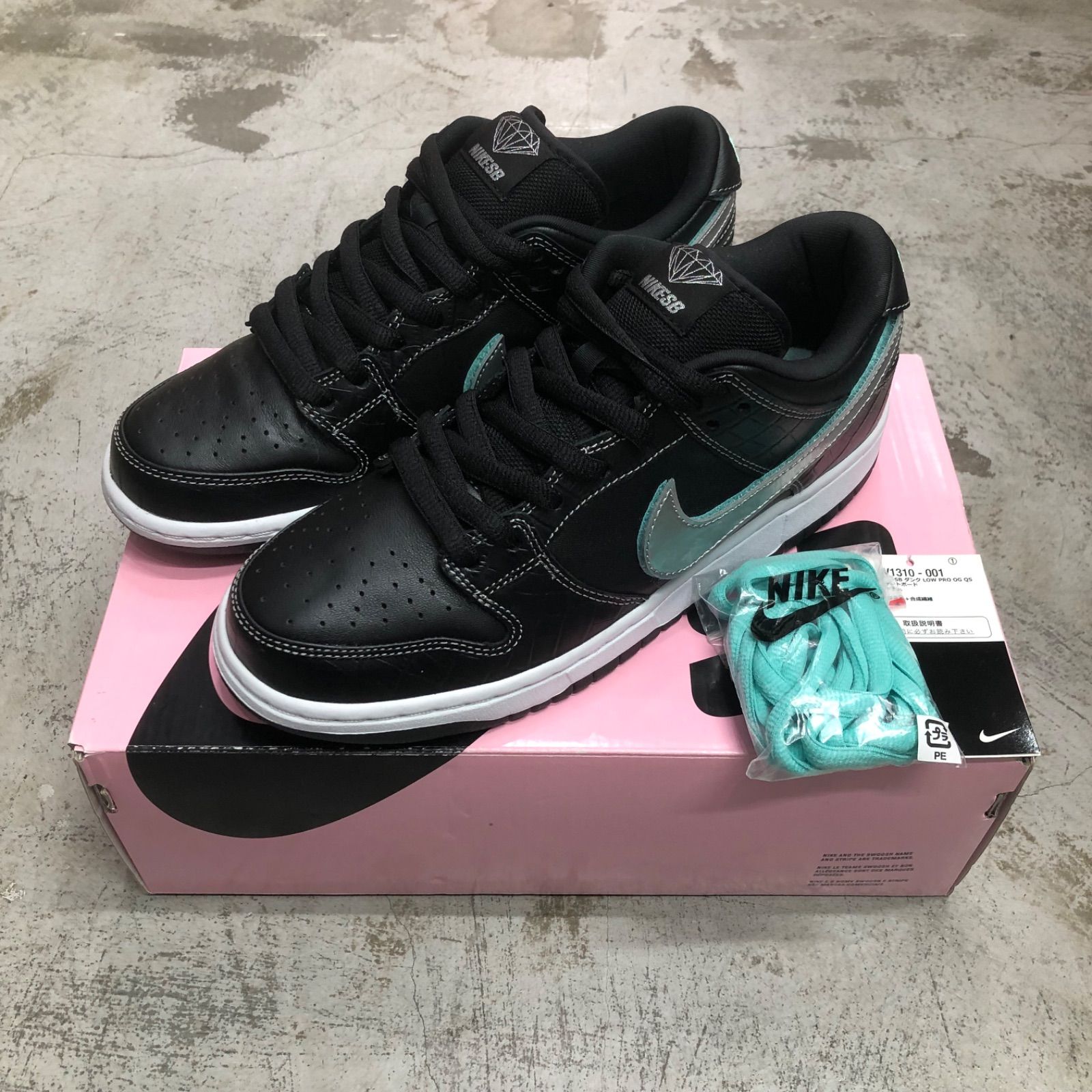 国内正規 Diamond Supply Co. NIKE SB Dunk Low Pro コラボ 
