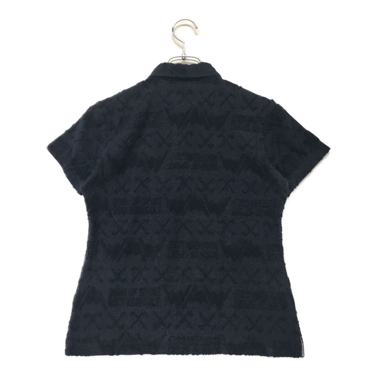 adidas × sporty & rich ネイビー ポロシャツ 半袖 adidas SPORTY