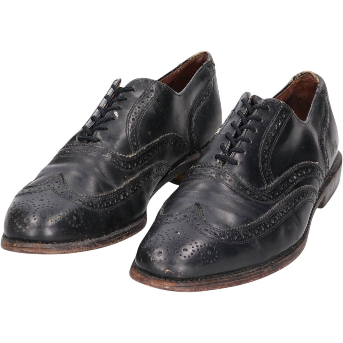 古着 アレンエドモンズ ALLEN EDMONDS Lloyd フルブローグ ウイングチップシューズ メンズ28.0cm相当|saa013824