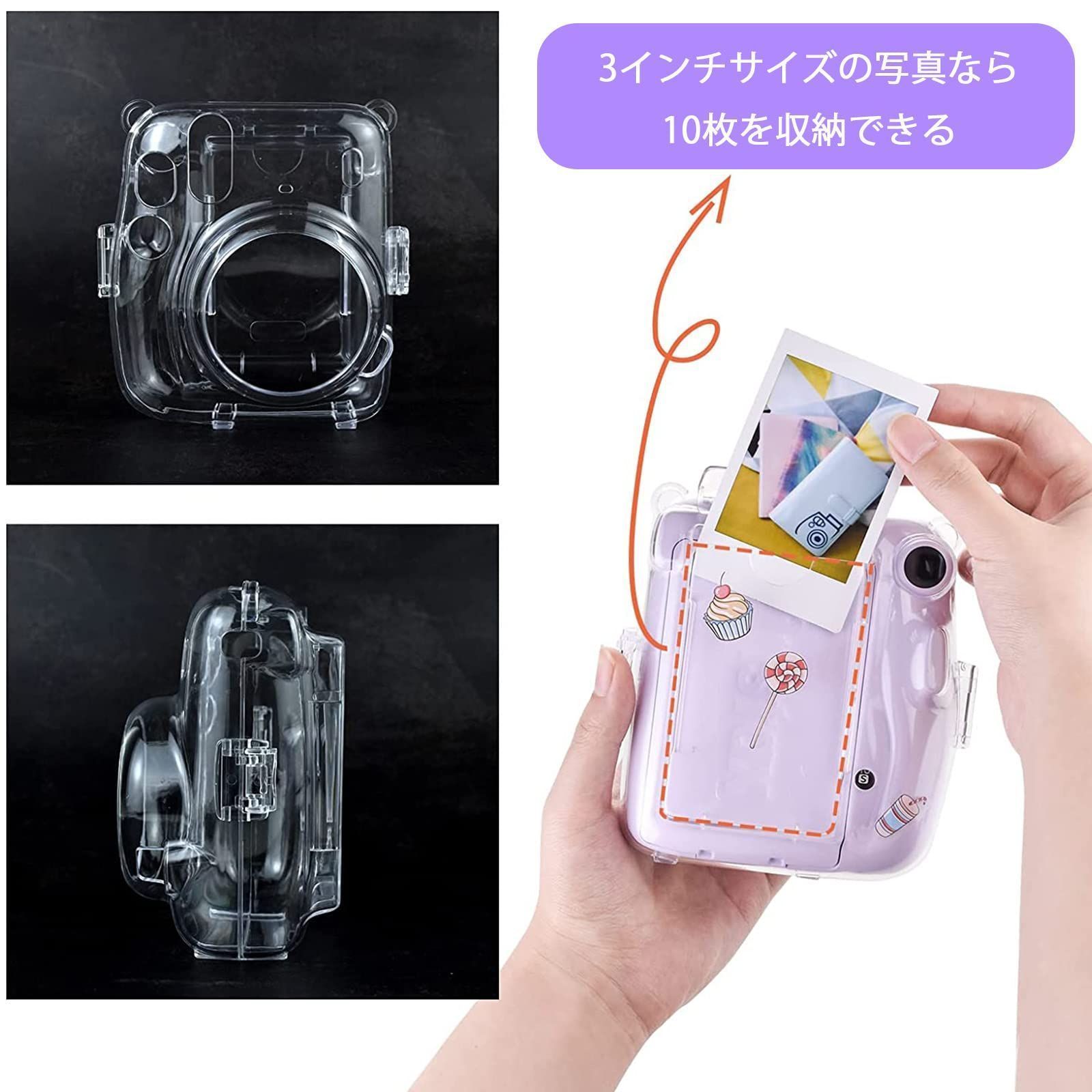 数量限定】チェキ instax mini 11 ケース instax mini RIEIBI 11カメラ