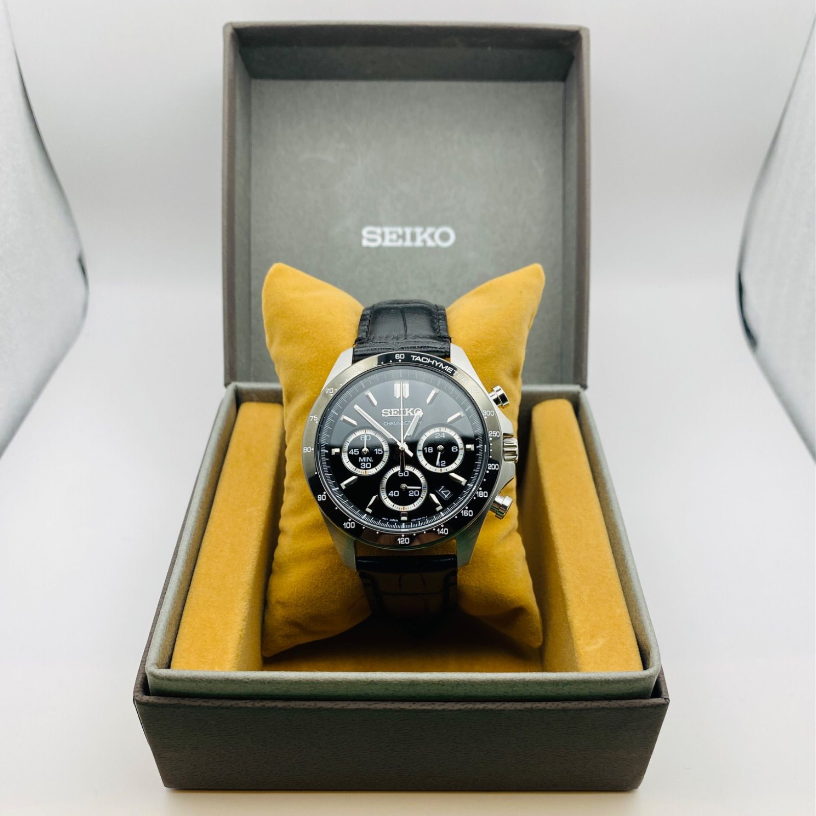 T076）未使用品 美品 稼動品 SEIKO セイコー セレクション クロノ 