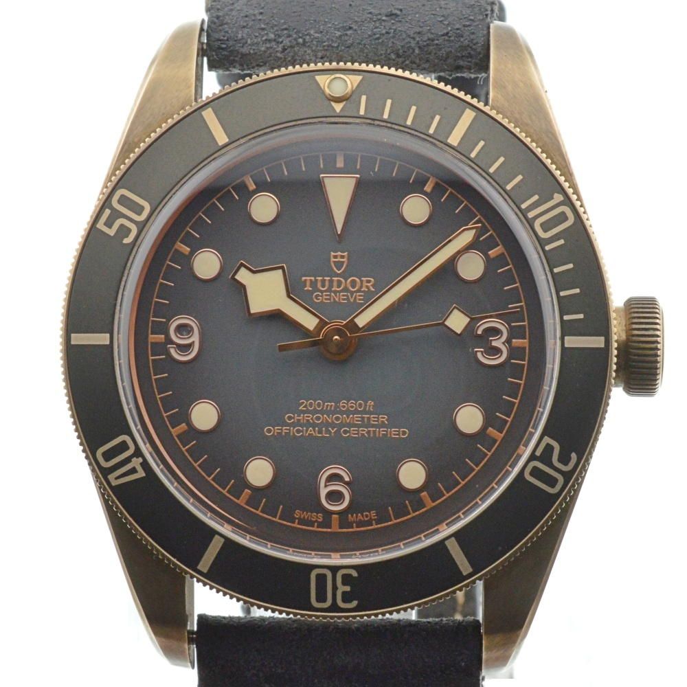 チューダー TUDOR 79250BA ヘリテージブラックベイ ブロンズ エイジング加工 自動巻き メンズ 箱 保証書付き H 136884