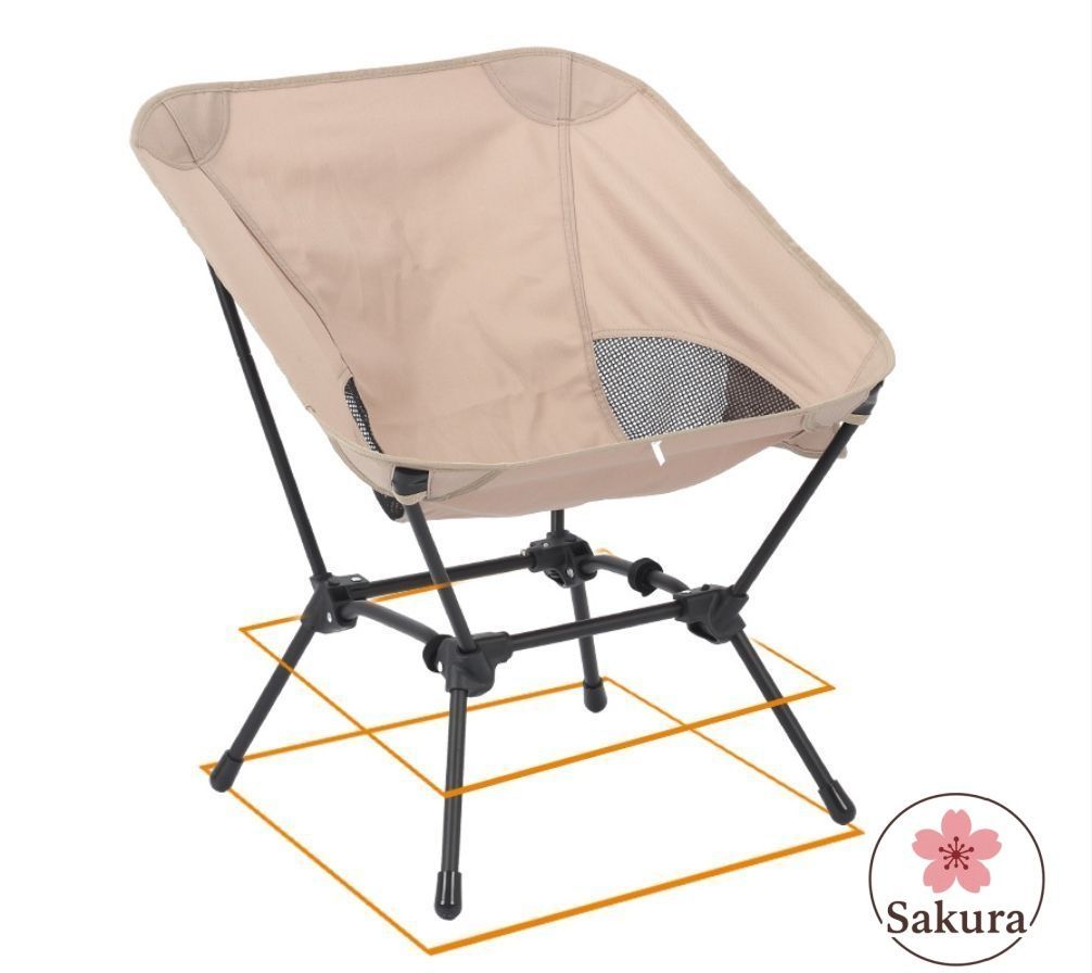 DOD ヤバイッス 1度のみ使用 タンカラー DOD アウトドアチェア