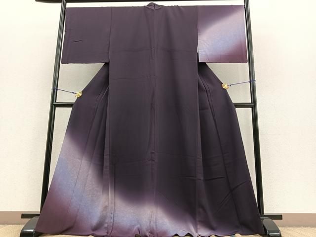 平和屋着物○人形作家・ホリヒロシ 訪問着 箔散らし 暈し染め 金彩