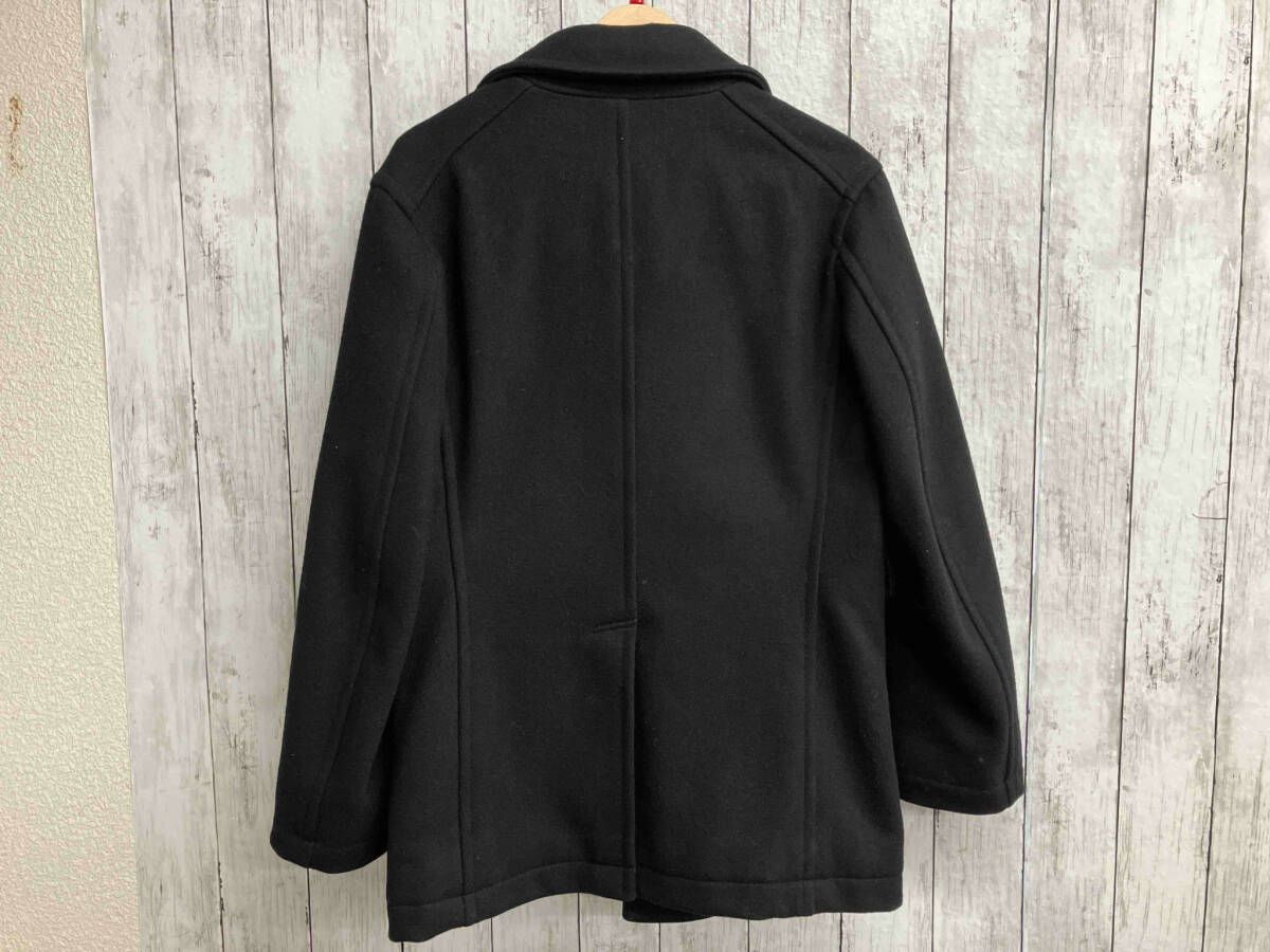 MARGARET HOWELL/マーガレットハウエル/ピーコート/ウール/ブラック