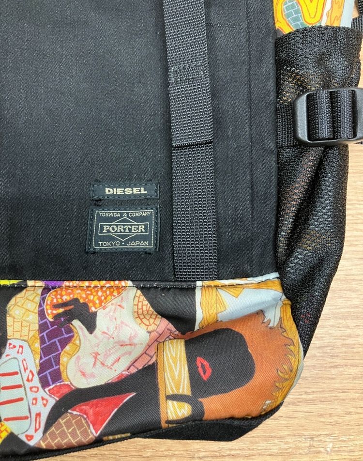 ☆DIESEL×PORTER×横尾忠則 BACK PACK リュック ポーター - メルカリ