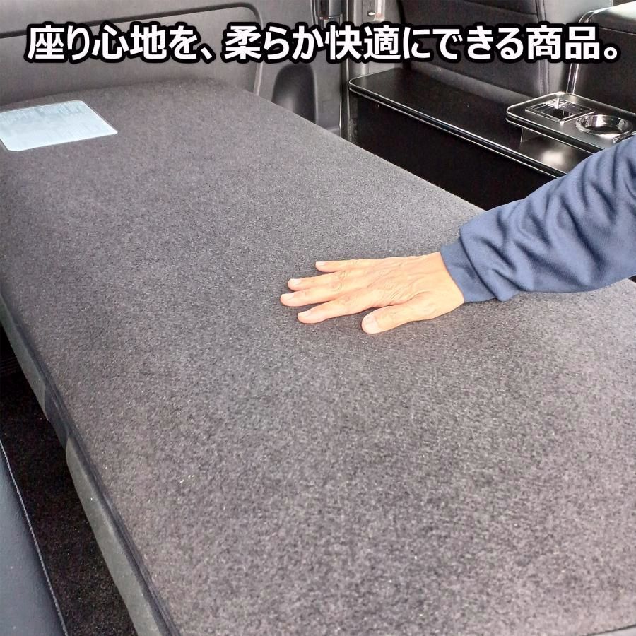 200系 ハイエース S-GL 標準ボディ ワイドボディ シートバックパネル ｜ トヨタ セカンドシート バックパネル 荷室 収納 内装 カスタム 改造 ラック 職人 塗装