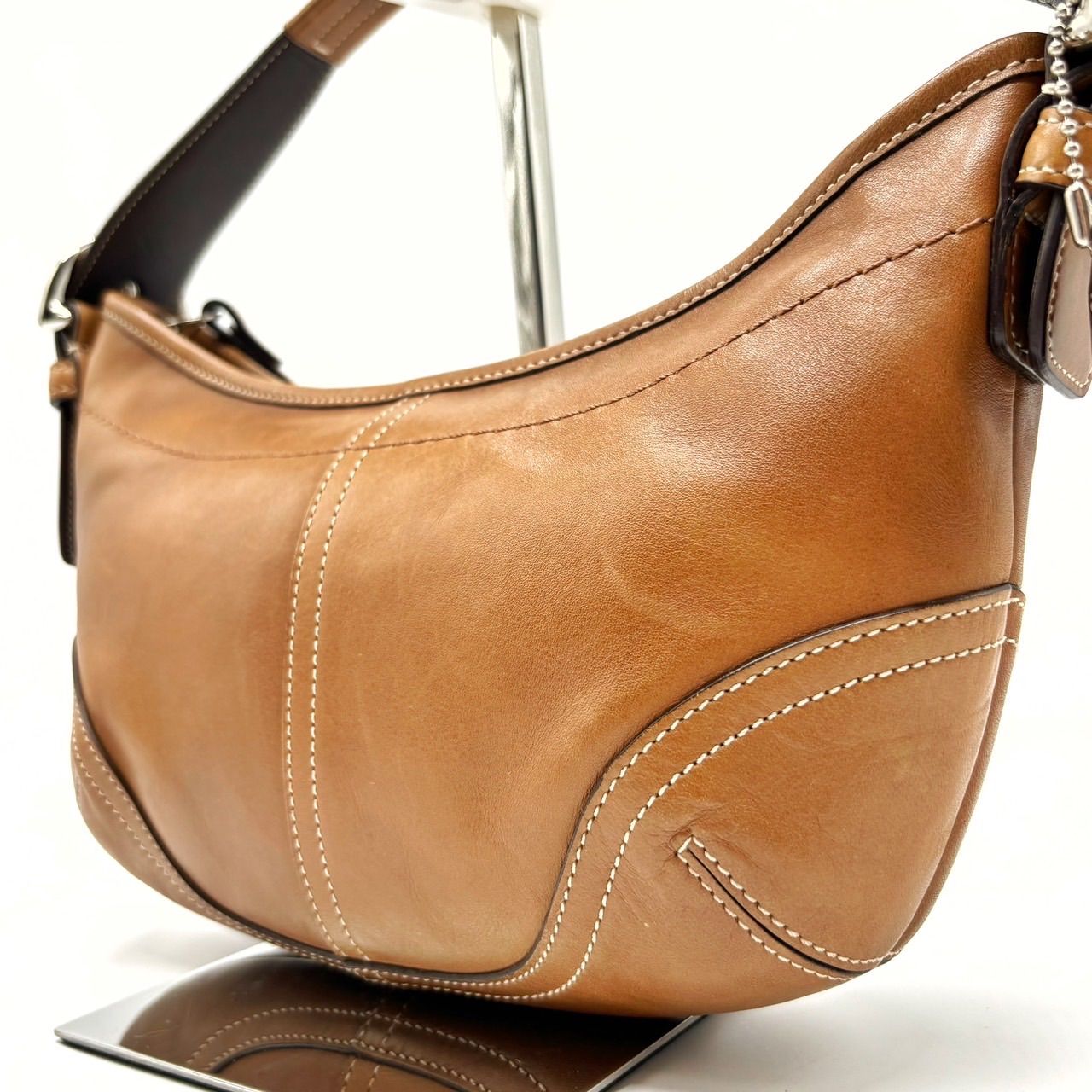 ✨極美品✨ COACH コーチ ワンショルダーバッグ トートバッグ バックル 