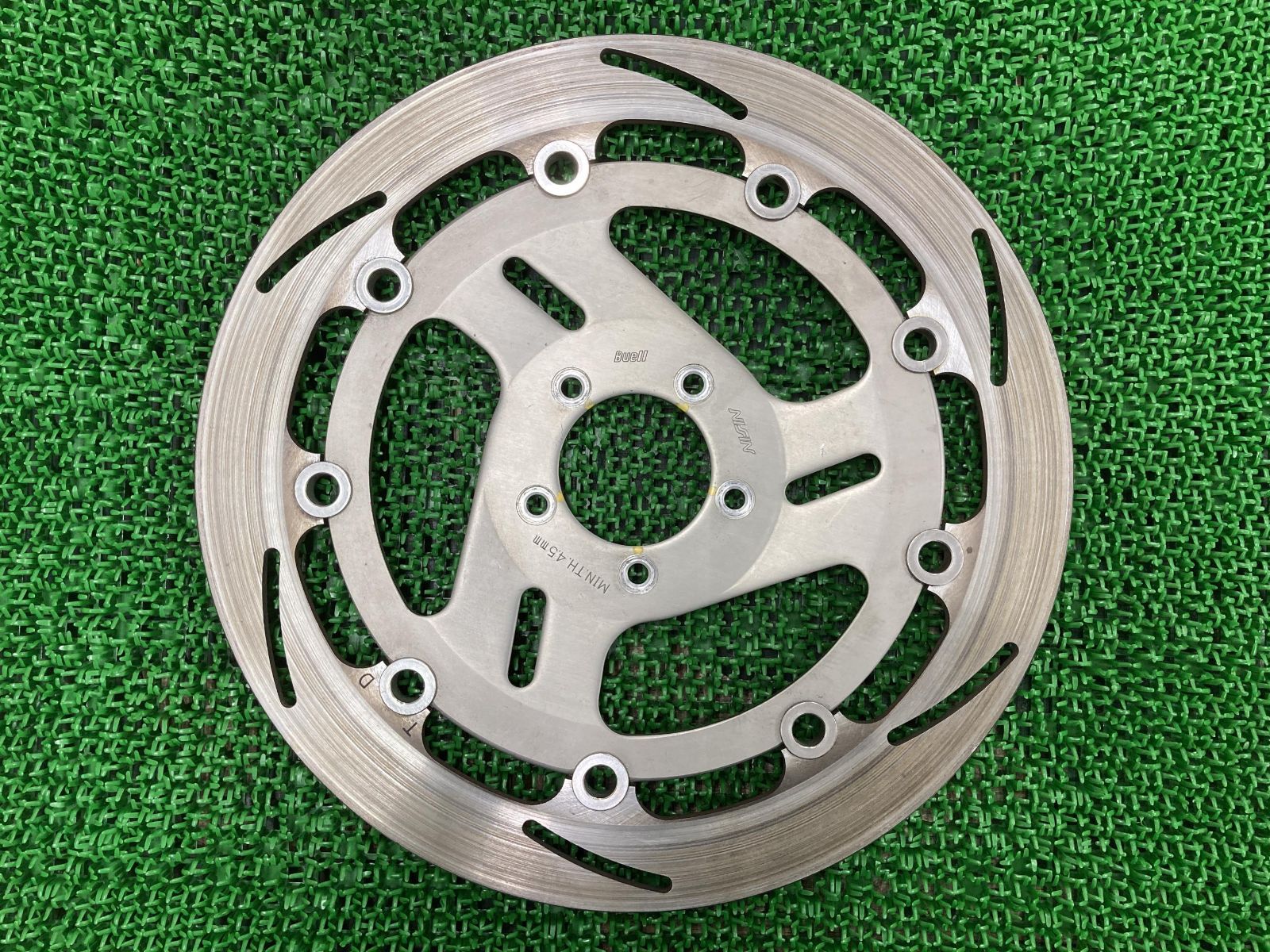 参考　確認用 X1ライトニング フロントブレーキディスク ビューエル 純正 中古