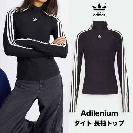 ☆adidas Originals☆ADILENIUM タイト長袖トップ/ロンT - メルカリ