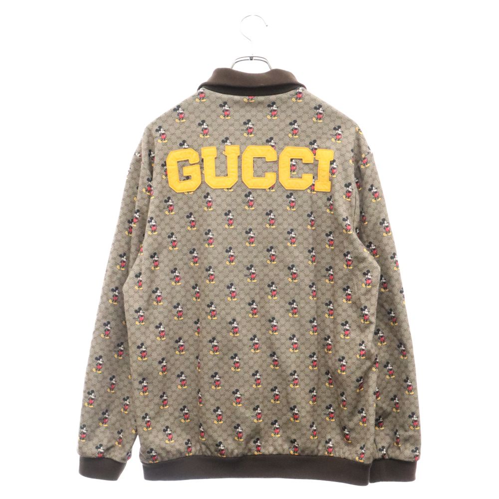 GUCCI × Disney ジャケット ミッキー 総柄 L GG ワッペン