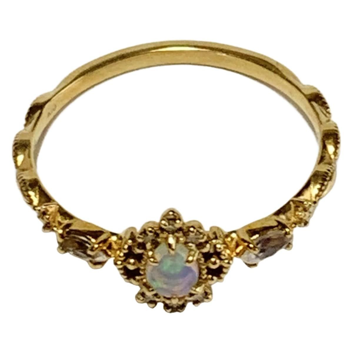 ノジェス K10YG クラシカル パール リング 0.9g ファッション ノジェス K10YG クラシカル パール リング