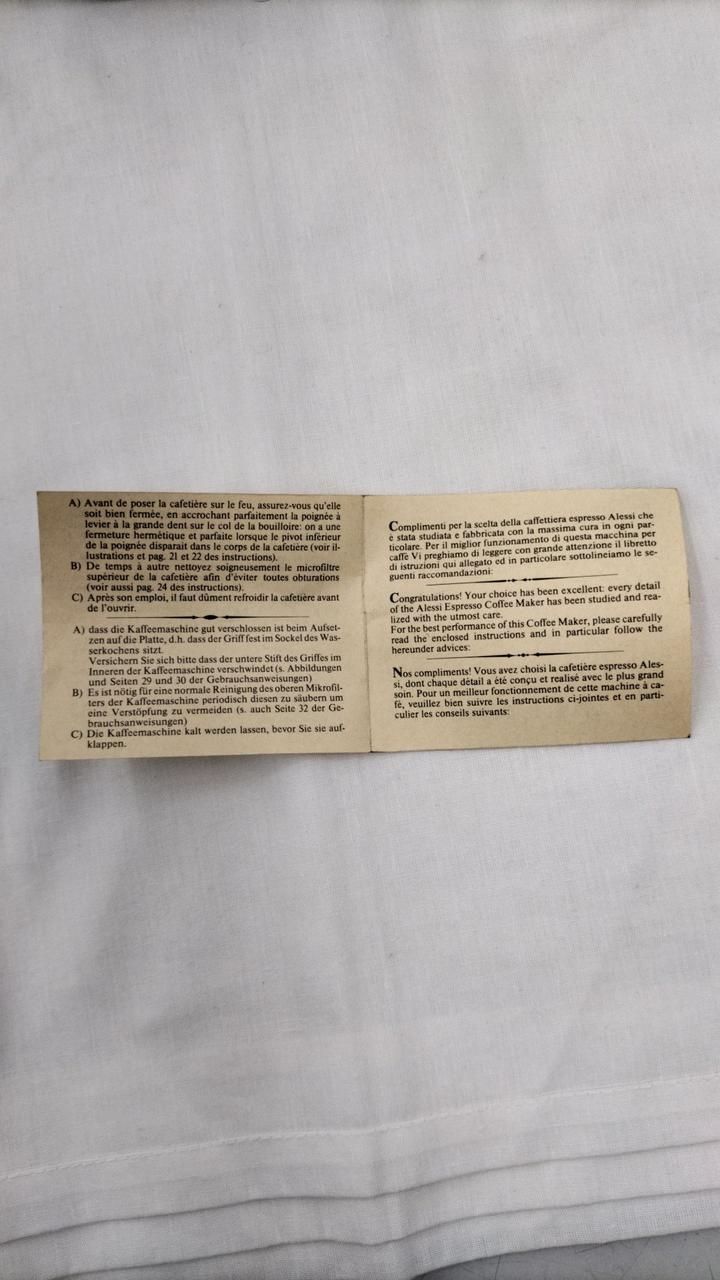 直火式エスプレッソメーカー stovetop