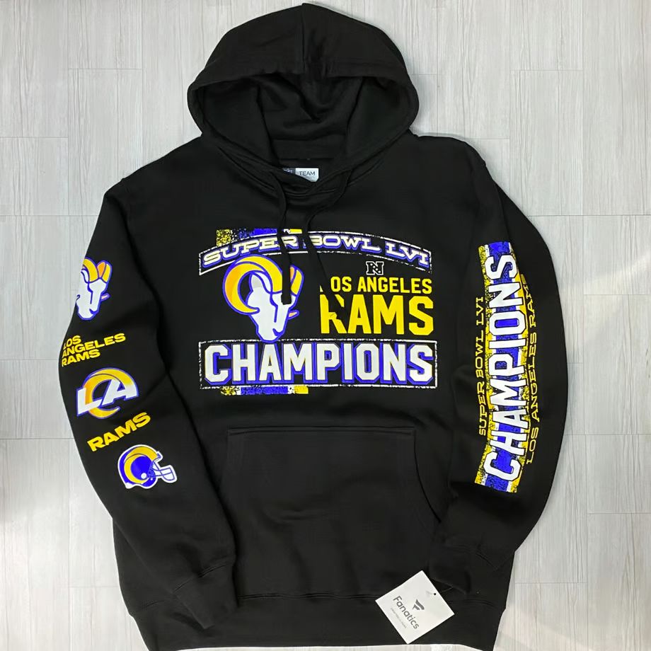 限定 NFL スーパーボウル LA Rams ロサンゼルス ラムズ チャンピオンズ パーカー