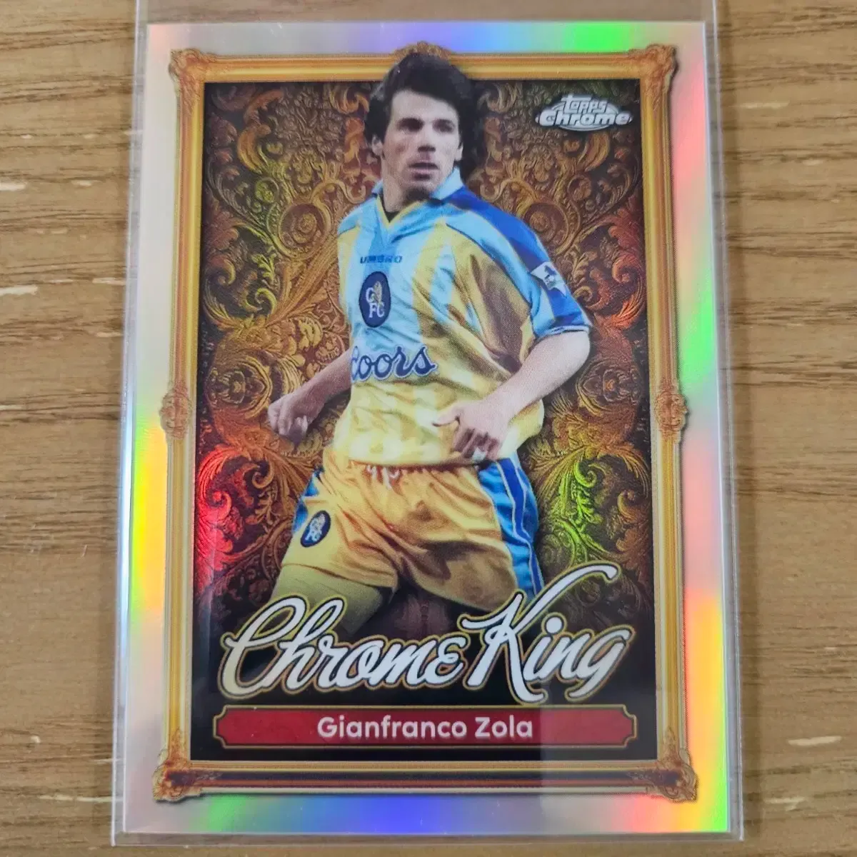 Gianfranco ZOLA 直筆サイン入りユニホー Gianfranco ZOLA 直筆サイン入りユニホー Gianfranco ZOLA 直筆サイン