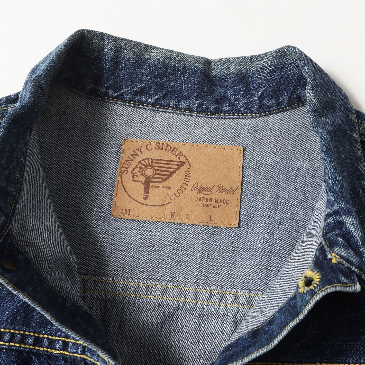 美品】SUNNY C SIDER サニーシーサイダー ジャケット インディゴ 
