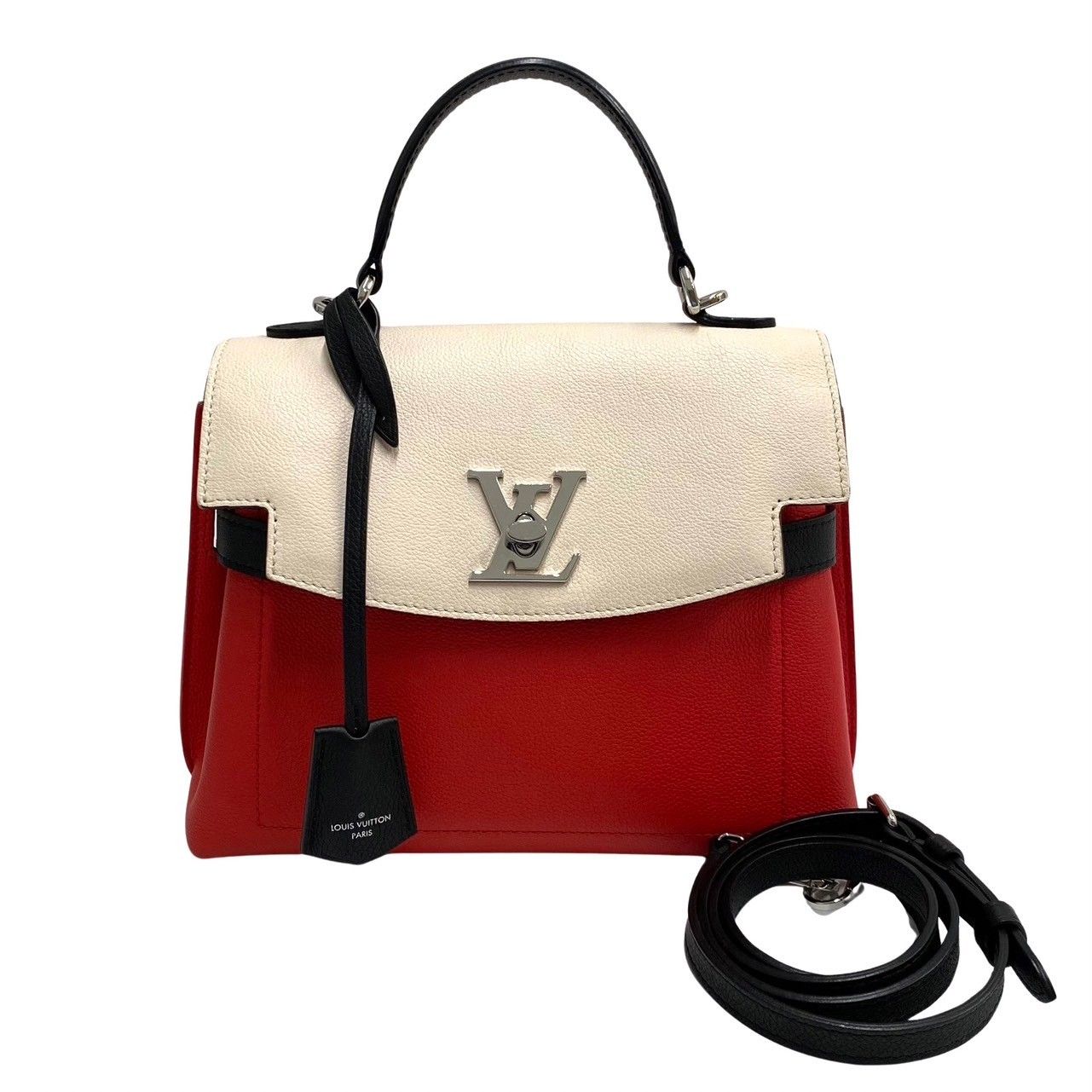 極 美品 LOUIS VUITTON ルイヴィトン ロックミー エヴァー BB レザー 