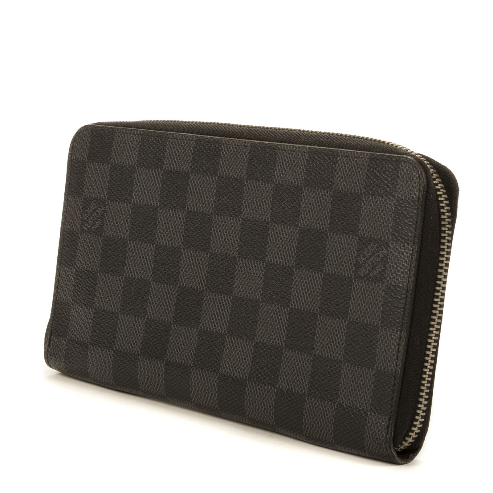 LOUIS VUITTON ルイヴィトンジッピーグラファイトダミエ グラフィットA