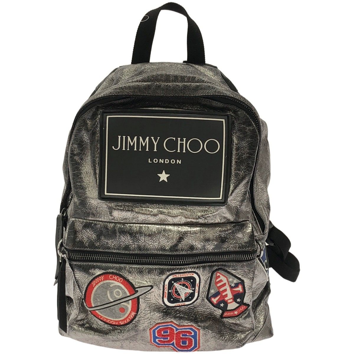 JIMMY CHOO ジミー チュウ 19AW パッチデザイン バックパック リュック 