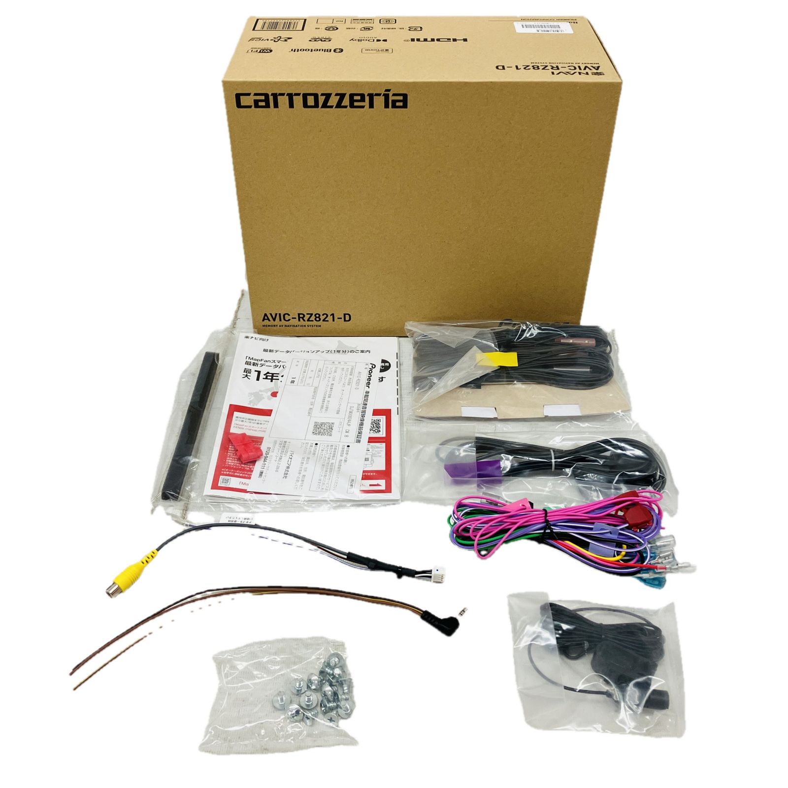 Pioneer AVIC-RZ821-D carrozzeria カロッツェリア カーナビ カー用品 パイオニア C10505142