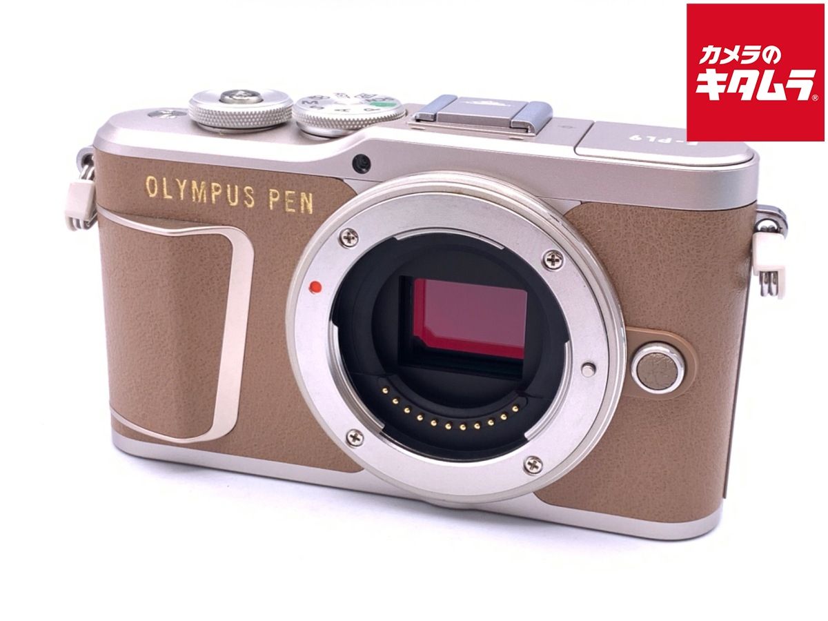 OLYMPUS PEN E-PL9 ブラウンボディー（充電器、バッテリー付き）