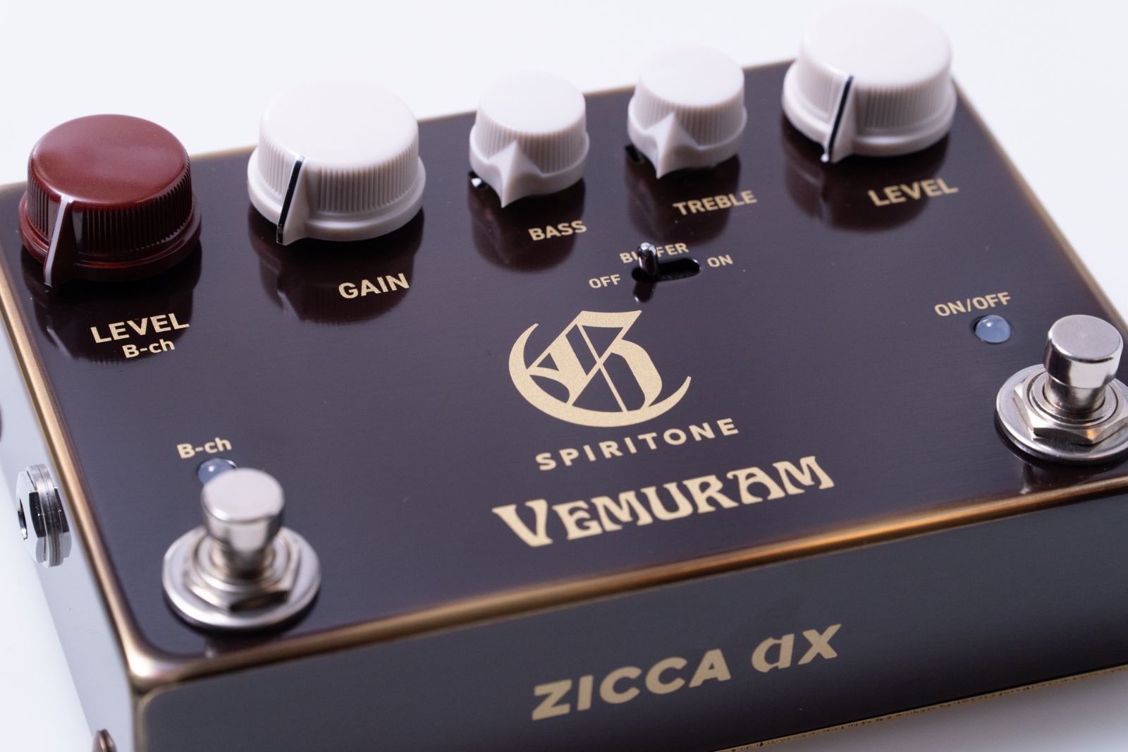 新品　VEMURAM SPIRITONE VEMURAM SPIRITONE（ヴェムラム/ベムラム）オーバードライブ