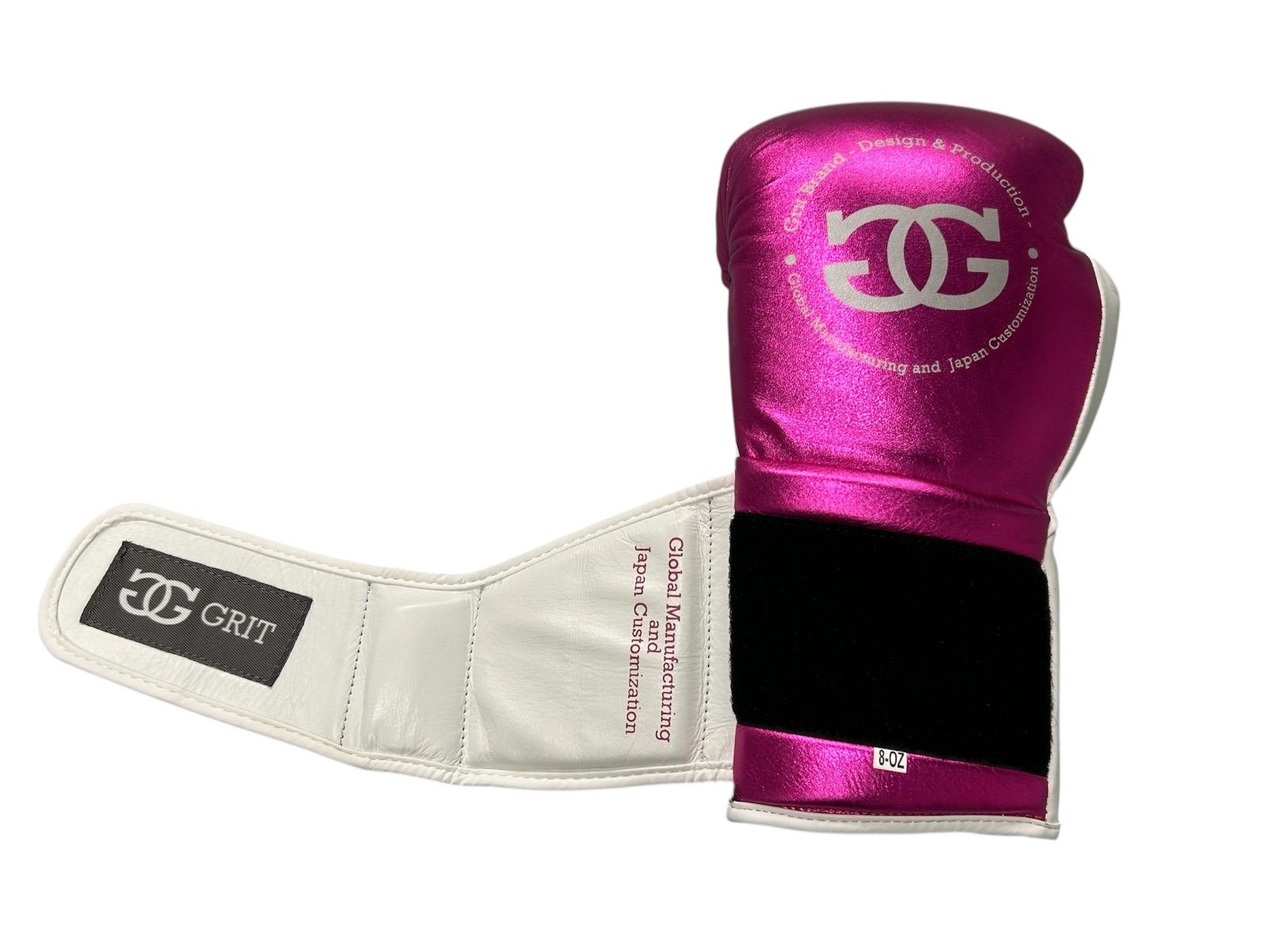 ボクシング GRIT BOXING GLOVE LLIC LEATHER PINK GRIT BOXING GLOVE METALLIC LEATHER PINK