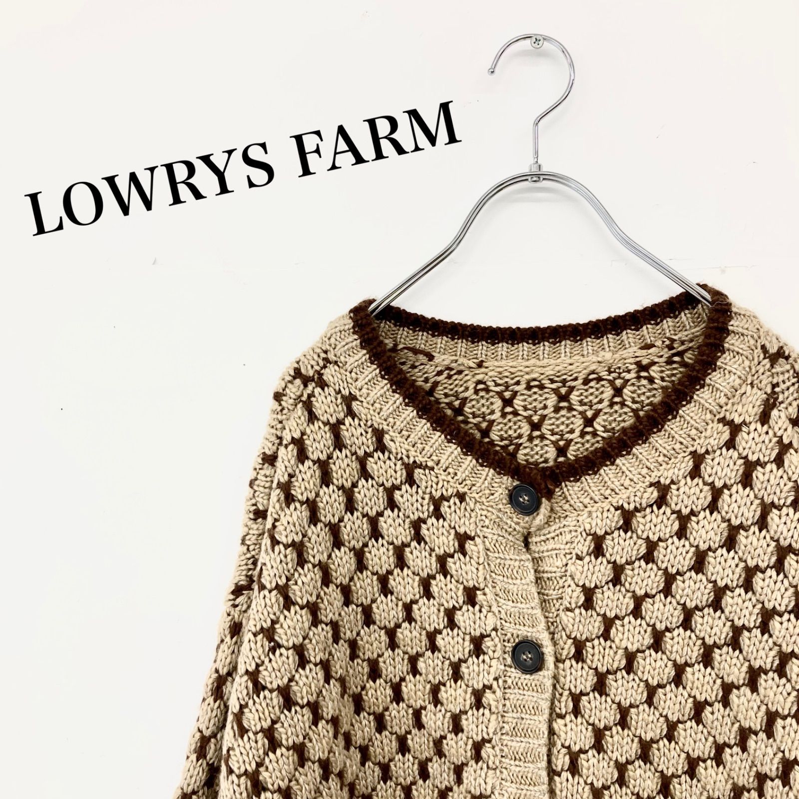 LOWRYS FARM ローリーズファーム 長袖 ニット ローゲージ カーディガン