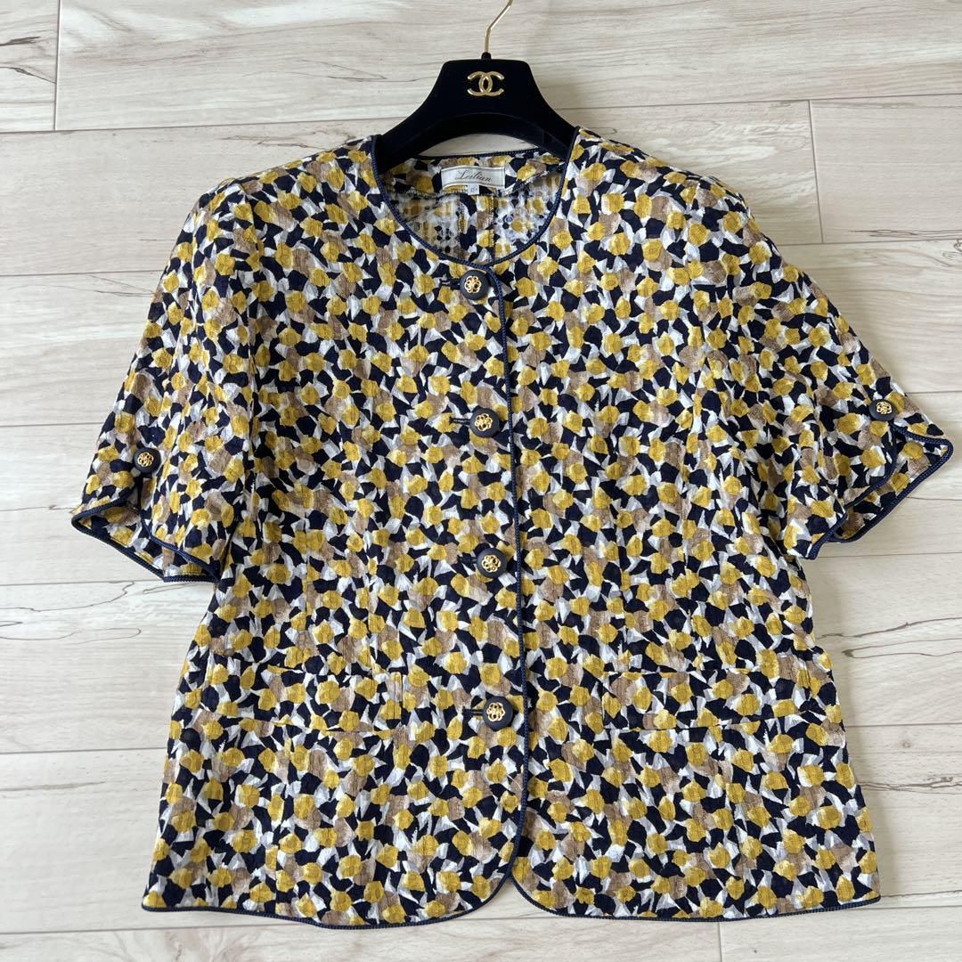 大きいサイズ レリアン 15号＋ 花柄セットアップ ノー スカート