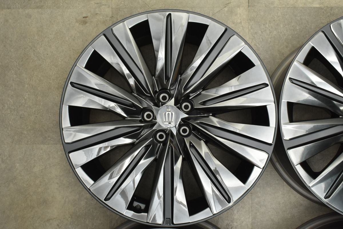 新車外し品 トヨタ クラウン エステート RS 純正 21in 8.5J 35 PCD114.3 4本セット クロスオーバー スポーツ レクサス NX RX 流用 TRITUETUBI_COM