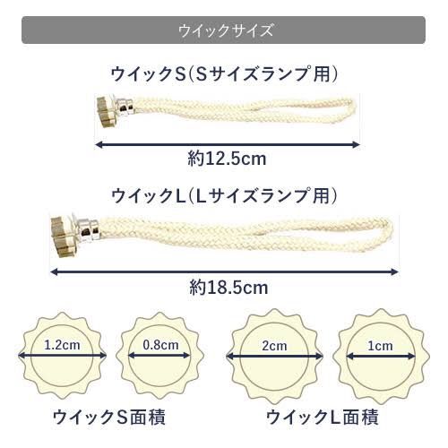 アシュレイ＆バーウッド Lサイズ用セラミック ウィック替芯2個セット