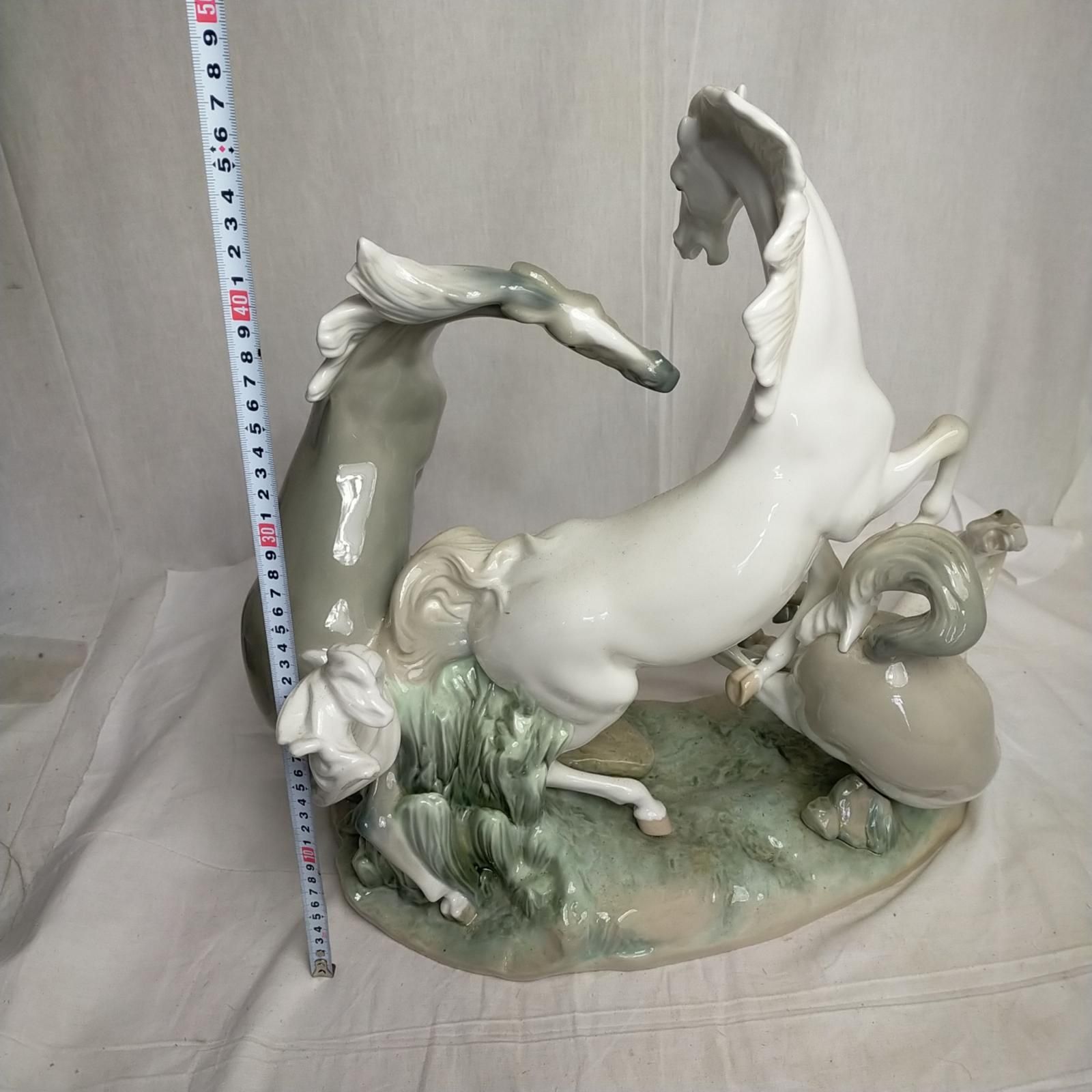 希少☆LLADRO リヤドロ【 ギャロップ 馬 】西洋陶磁器 lladro スペイン 陶器 置物 リビング インテリア オブジェ 骨董品  現状品【中古】 - メルカリ