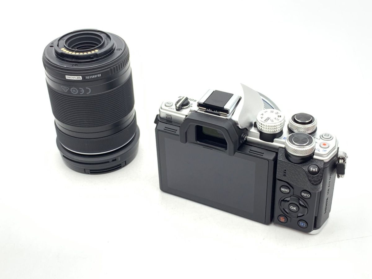 並品 オリンパス OM-D E-M10 MarkII EZ ダブルズームキット シルバー