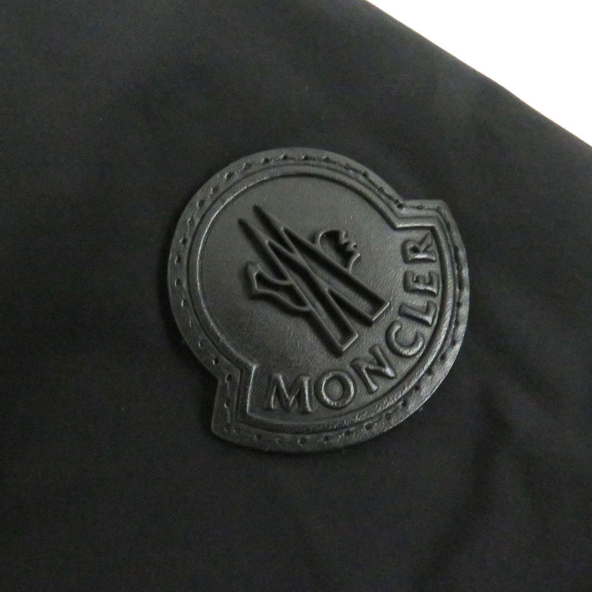 美品□19SS MONCLER/モンクレール CLIGNEUX GIACCA レザーワッペン