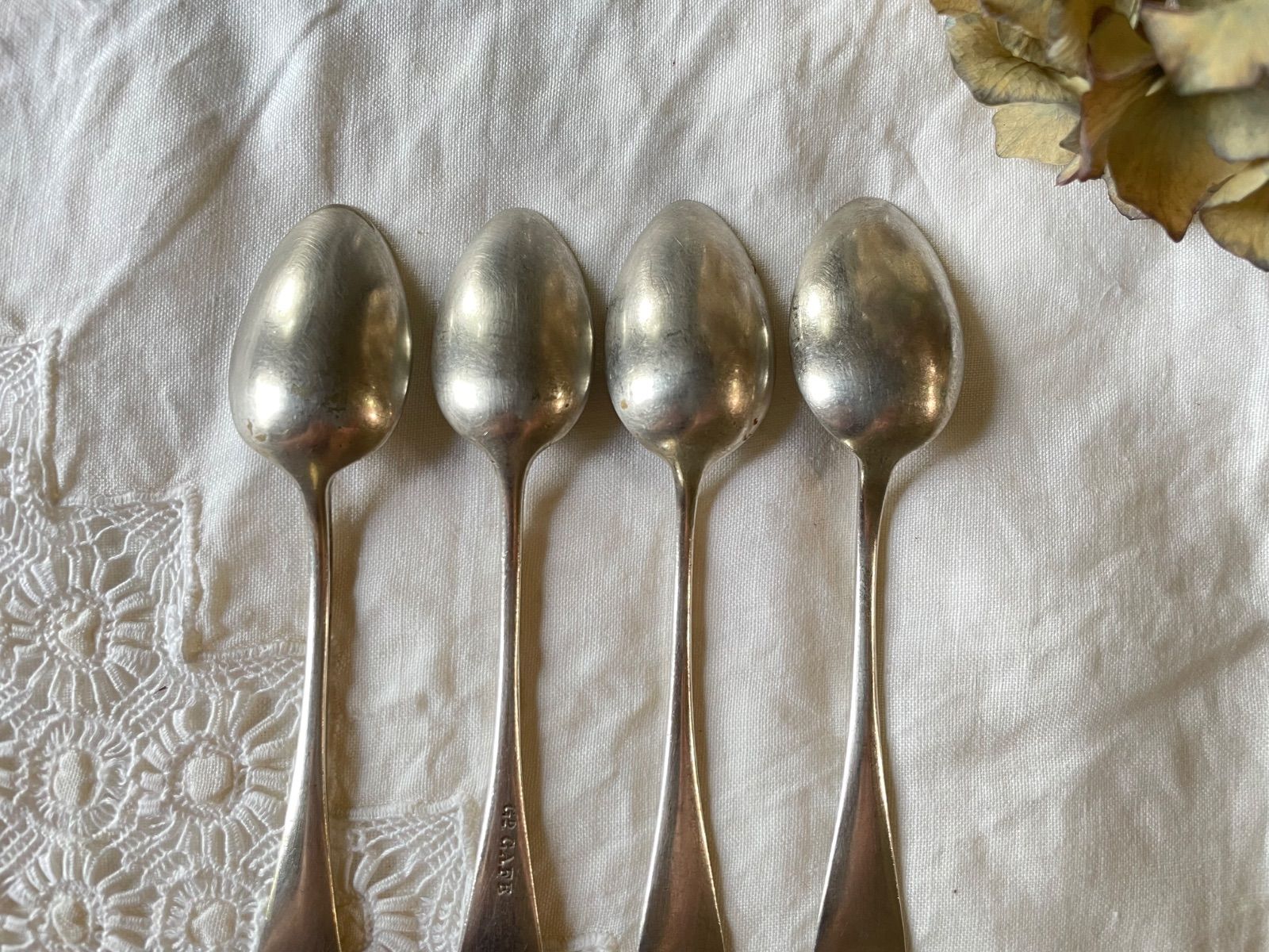 シルバーメタル デザートスプーン