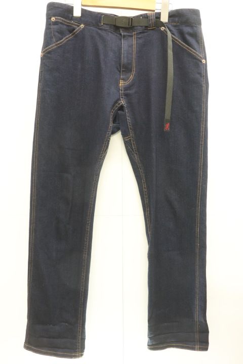 【中古】 GRAMICCI メンズクライミングパンツ L 別注デニム クライミングパンツ GRAMICCI x URBAN RESEARCH DOORS L インディゴブルーデニム