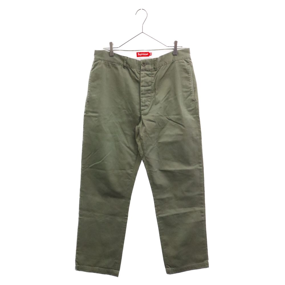 SUPREME (シュプリーム) 11SS Chino Pant チノパンツ チノパン カーキ