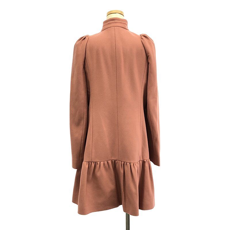 RED VALENTINO / レッドヴァレンティノ | ウール ナイロン ベロア