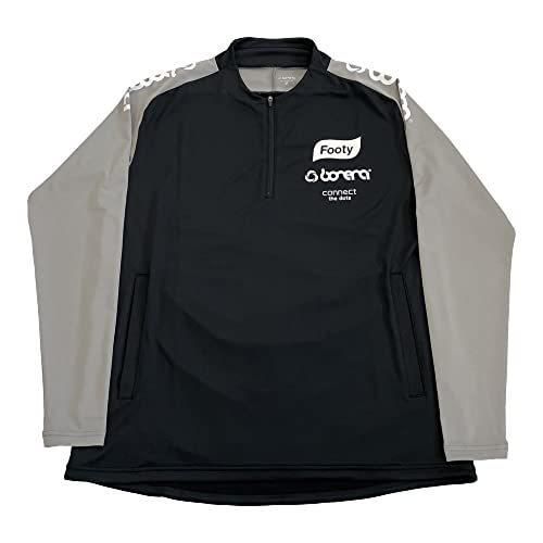 ボネーラ Lサイズ ジャージ 黒 グレー BNRFTBL ハーフジップ オシャレ ボネーラ Lサイズ ジャージ 黒 グレー BNRFTBL ハーフジップ オシャレ